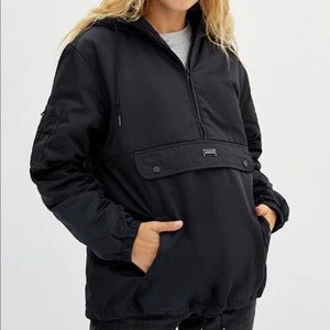 OBEY ripple anorak jacket